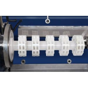 37kw Turbine Sand Horizontal Nano Bead Mill For High Viscosity Painting Making