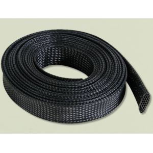 Flameproof PET Expandable Braided Sleeving Electrical Wire Protective Sleeves