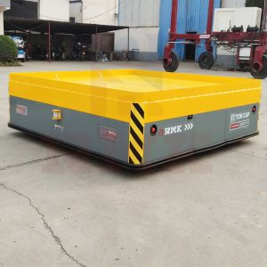 Precast Concrete Construction Trackless Transfer Trolley For Heavy Duty