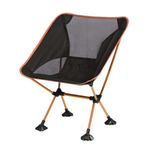 Stable Foldable Camping Chair For Hiking Picnic Easy Installation Safe Seating