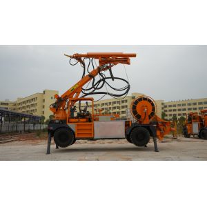 Wet Mix Concrete Sprayer Machine KC3017 Fully Hydraulic Control 400 Mm Ground
