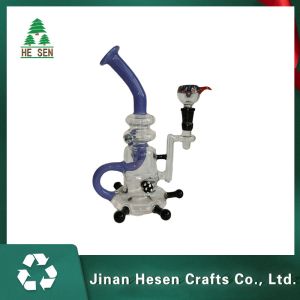 Round 400g Borosilicate 10.5 Inch Glass Water Bongs