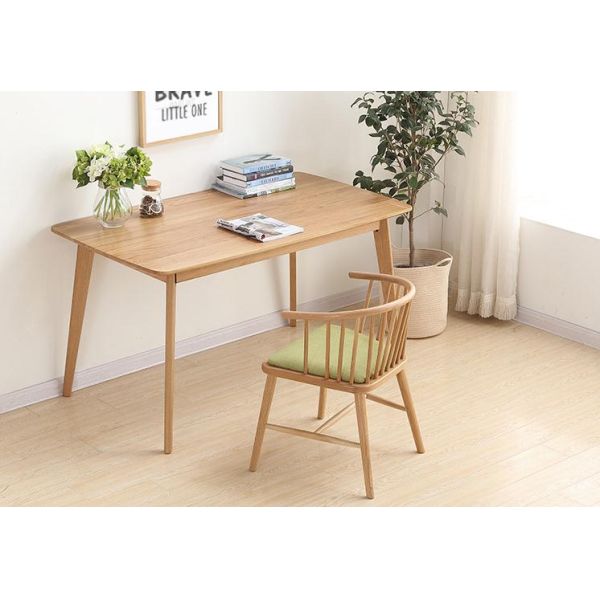 Full solid wood dining chair arm-chair study chair back leisure chair dressing chair princess chair