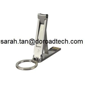 New Design Wholesale Real Nail Cutter USB Flash Drives