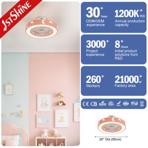 110-240V/50Hz-60Hz Input Voltage LED Ceiling Fan for Simple Safety and in