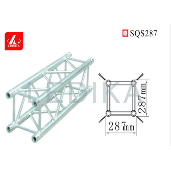 287mm X 287mm Aluminum Spigot Truss For Outdoor LED Screen / Advertsing Display