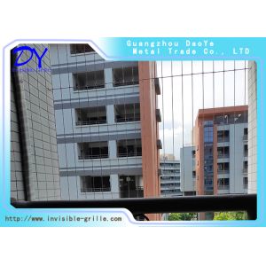 Fixed Invisible Grille 7X7 Stainless Steel Wire Rope Home Protection