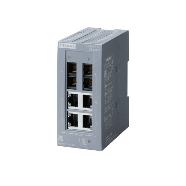 Siemens SINAMICS SCALANCE XB004-2 unmanaged Switch New in sealed package 6GK5004-2BD00-1AB2