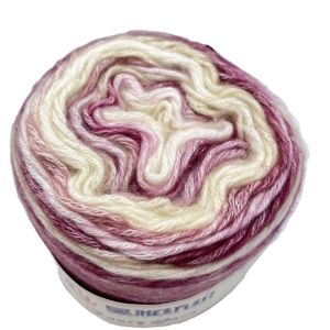 Colorful Wool Acrylic Cotton Blended Hand Knitting Yarn For Crochet