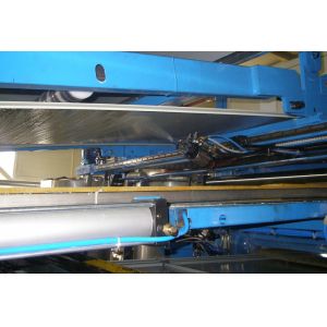 PLC 80m/Min Rockwool Panel Glue Spraying Machine