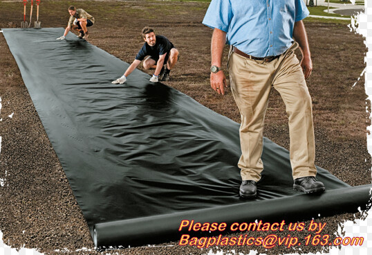 Construction Builder Film, Waterproof Dampproof, PONDS LINER, Geomembrane,