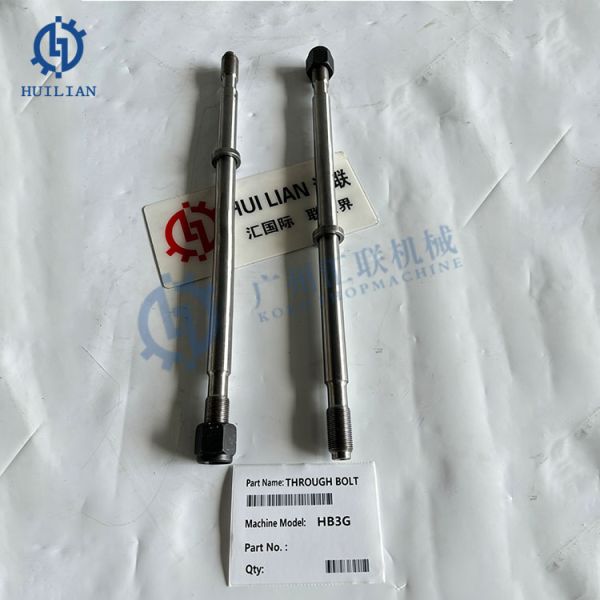 FURUKAWA HB3G HB15G HB20G HB30G Hydraulic Hammer Through Bolt for Rock Breaker Spare Parts Hydraulic Hammer Long Bolt Repair Excavator