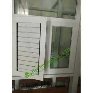 Adjustable aluminum shutter, louver blade shutter window / aluminum louver