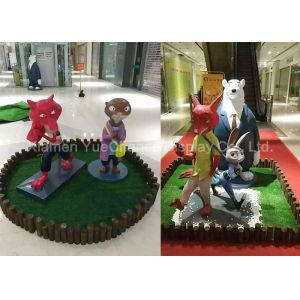 China Fiberglass Movie Cartoon Character Statues Beautiful Outdoor Promotion on sale