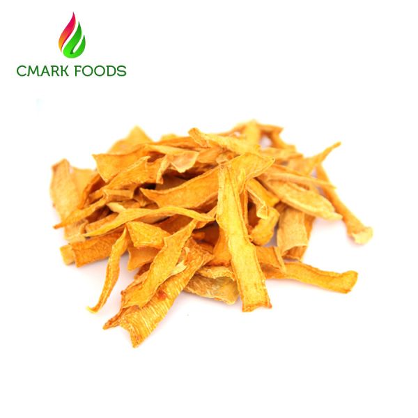 HACCP Standard Dried Pumpkin Slices / Dehydrated Pumpkin Flakes Golden Yellow