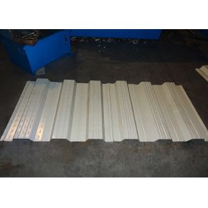 Fully Automatic Sheet Roll Forming Machine For Steel Floor Decking W Profile