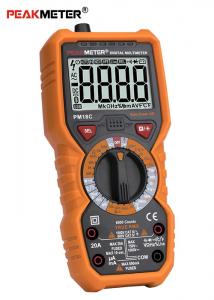 Quality True RMS DCA TRMS AC750V 20A Auto Digital Multimeter, Live Line Test Meter for sale