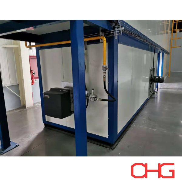 Buy Precision Powder Coating Line Heat Exchanger Electrostatic Spraying Equipment at wholesale prices