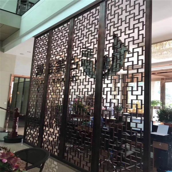 Hot sale laser cut metal screen dividers for door panel or wall panel