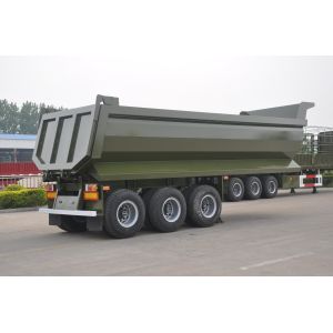 3 Axles U-Type Dump Semi-Trailer for Transportation Fuwa/BPW Axle Transportation