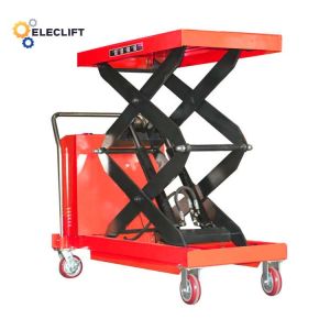 Hydraulic Powder Coated Scissor Lift Table 200kg-2000kg Platform Capacity