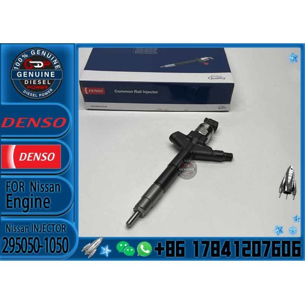 diesel fuel injector Common Rail Fuel Injector 295050-1050 16600-5X30A 166005X30A injector for Nissan Navara