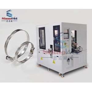 Hose Clamp Machine with High Precision and Welding