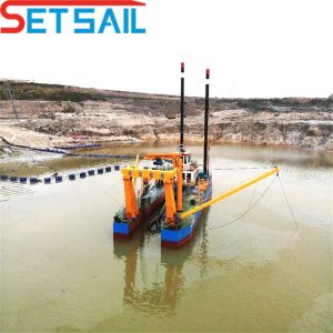 High Capacity Hydrocyclone Cutter Suction Sand Dredger Machinery with Underwater