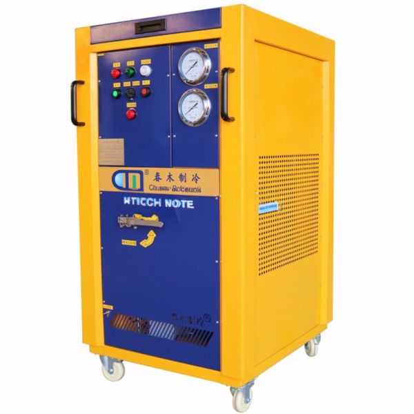 4HP Oil Less Refrigerant Vapor Recovery Unit Ac Charging Station R32 R290
