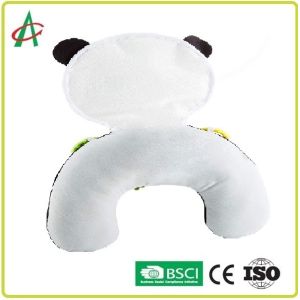 handcrafted Panda Tummy Time Pillow For Newborns Washable