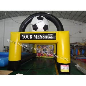 Buy cheap inflatable football field , inflatable portable soccer goal , inflatable from wholesalers