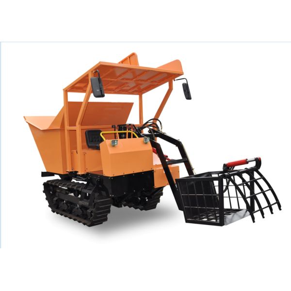 Agriculture Farm Equipment Mini Crawler Dumper small carrier Hydrostatic