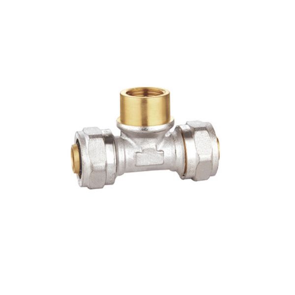 Buy Nickel Plated Brass Compression Elbow , Pex Female Elbow PF5007 at wholesale prices