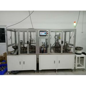 Quality Easy Operation Assembly Automation Equipment , Automated Padded Hose Clamp for sale