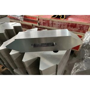 D2 Materiral Tyre Recycling Shredder Blades For Double Shaft Shredder Machine