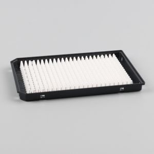 Black Frame White Tubes 384 Well PCR 40 Ul Free Of Dnase And Rnase