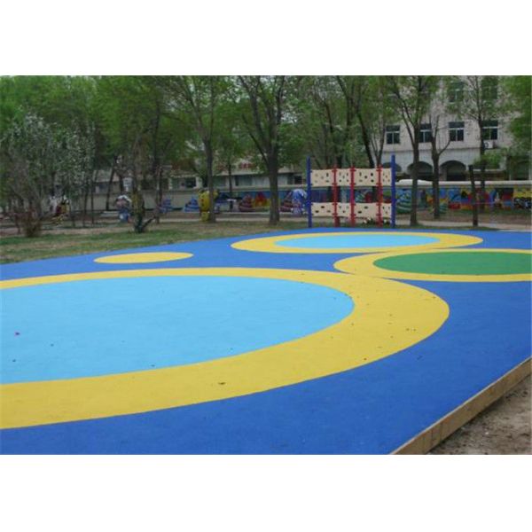 Anti Bacterial Indoor Outdoor EPDM Playground Surface Eco Friendly