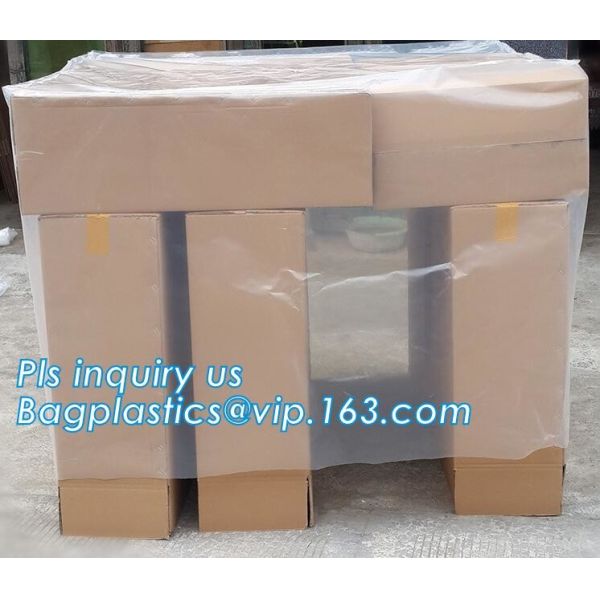 Buy Plastic Pallet Cover Suppliers Printable Polyethylene Pallet Cover Bags, easy cleaning waterproof pallet cover, BAGPLAST at wholesale prices