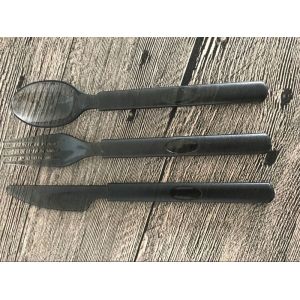 Personalized Ice Cream Spoons Disposable Plastic Water Drop Style Restaurants