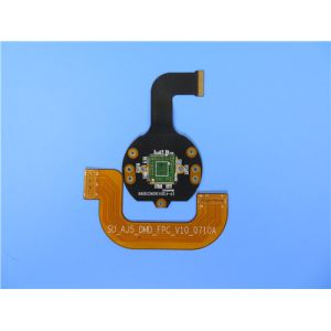 FPC PCBA Fabrication Impedance Flexible PCB Cable With FR4 Stiffener