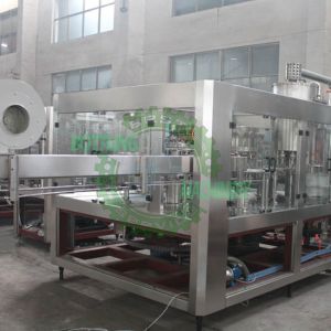 Bottle Washer Capper Liquid With Carbon Dioxide Carbonated Drink Filling Line