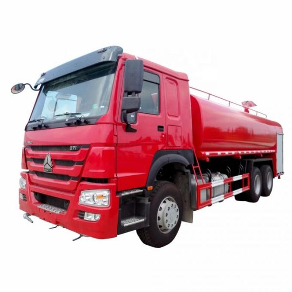 HOWO 6x4 371hp 20T 20000L Water Browser Sprinkler Spray Truck Water Tank Truck Fire Truck for sale