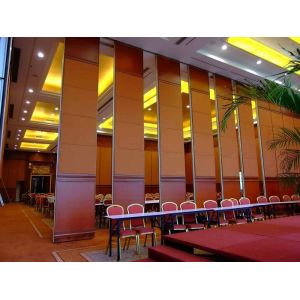 MDF Panel System Sound Proof Movable Partition Panel for Meeting Room