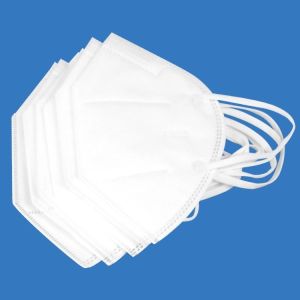 KN95 Disposable Foldable Face Mask , Anti Virus Earloop Face Mask
