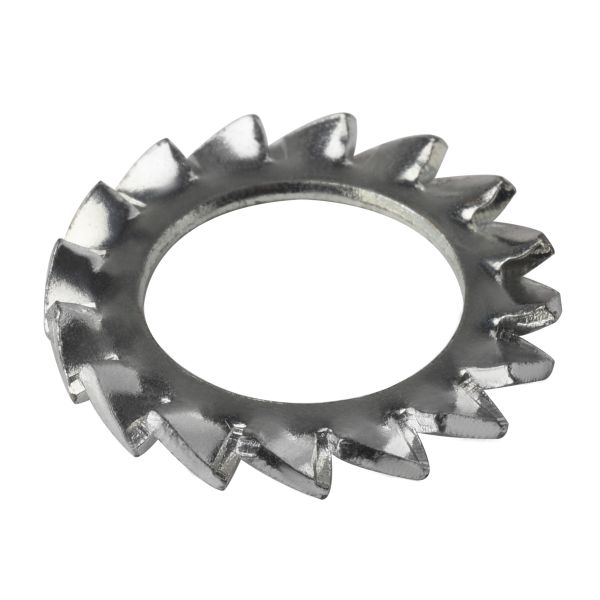 Buy DIN6798 (A) Galvanization / Plain Serrated Lock Washers With External Teeth at wholesale prices