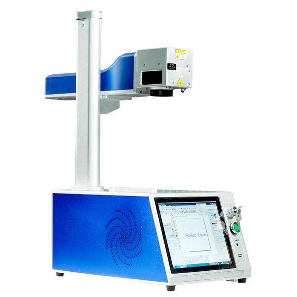 Buy Hot Sale 2022 New Product All In One Mini Fiber Laser Marking Machine Metal Marker at wholesale prices