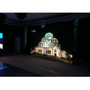 P6 Indoor LED Video Panel with Die-casting Aluminum , LED Video Wall Hire