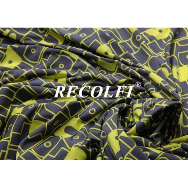 Single Jersey Recycled Polyester Fabric Activewear Yoga Gym Wearing