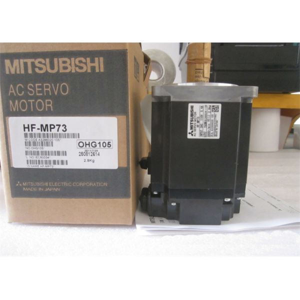 Industrial Control Brushless AC Servo Motor MITSUBISHI HF-MP73 / HF-MP73K High