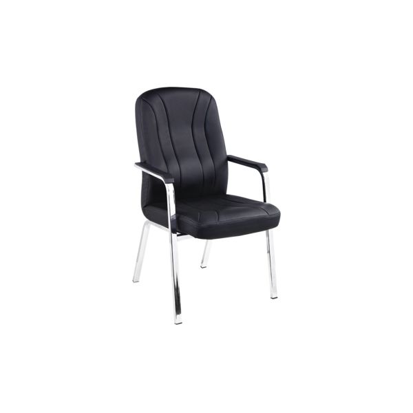 Buy ISO9001 1.65mm Leather Office Chair Without Wheels at wholesale prices
